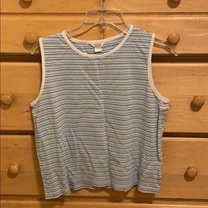 Striped Cotton Tank Top